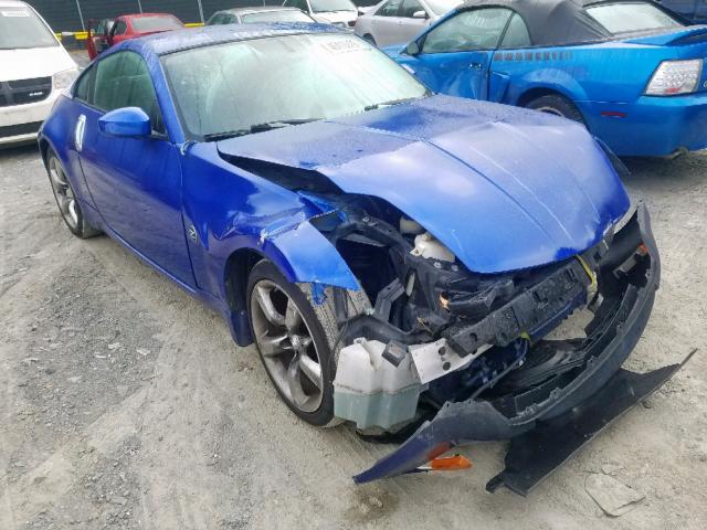 JN1AZ34DX6M311769 - 2006 NISSAN 350Z COUPE BLUE photo 1