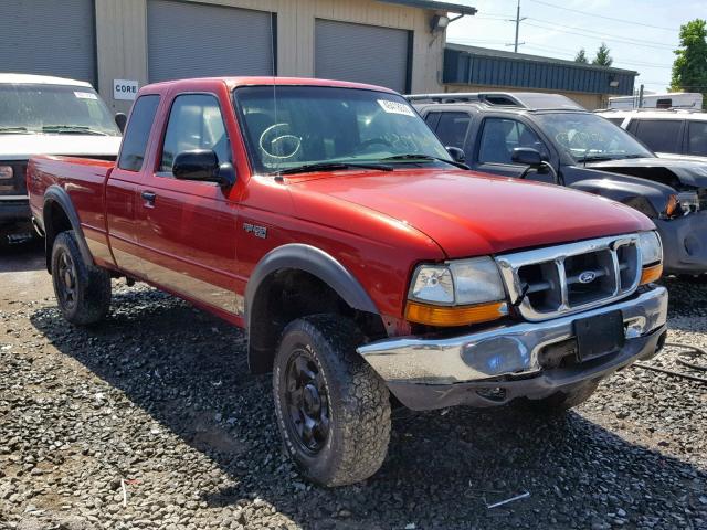 1FTZR15X8YPC01575 - 2000 FORD RANGER SUP RED photo 1