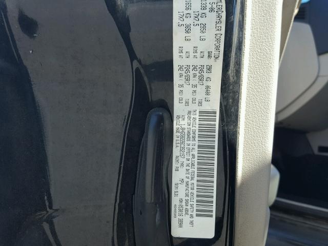 1J8HG58226C352157 - 2006 JEEP COMMANDER BLACK photo 10