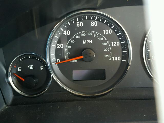 1J8HG58226C352157 - 2006 JEEP COMMANDER BLACK photo 8