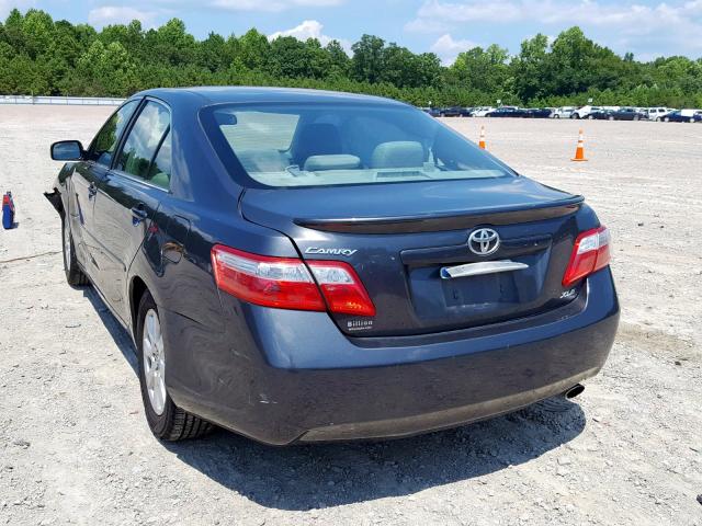 4T4BE46K09R105462 - 2009 TOYOTA CAMRY BASE GRAY photo 3