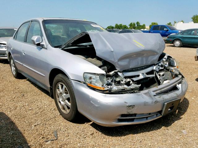 1HGCG56782A102526 - 2002 HONDA ACCORD SE GRAY photo 1