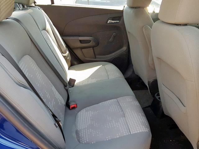 1G1JA5SH3C4226850 - 2012 CHEVROLET SONIC LS 蓝色 照片 6