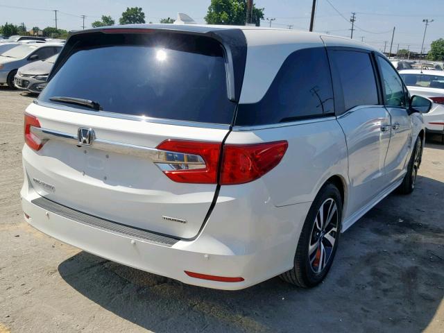 5FNRL6H83JB027918 - 2018 HONDA ODYSSEY TO WHITE photo 4