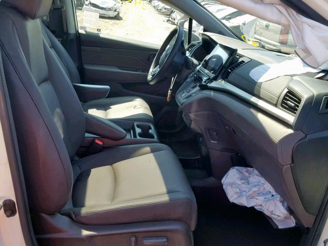 5FNRL6H83JB027918 - 2018 HONDA ODYSSEY TO WHITE photo 5