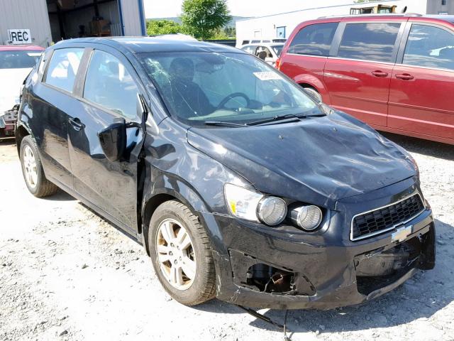 1G1JA6SH4C4152974 - 2012 CHEVROLET SONIC LS 黑色 照片 1