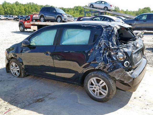1G1JA6SH4C4152974 - 2012 CHEVROLET SONIC LS 黑色 照片 10