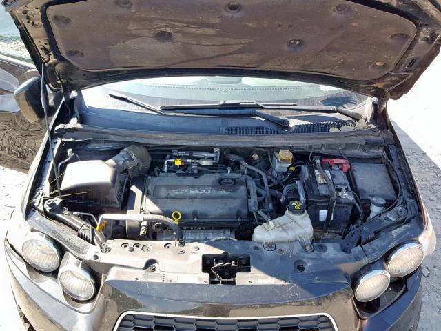 1G1JA6SH4C4152974 - 2012 CHEVROLET SONIC LS 黑色 照片 7