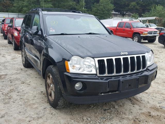 1J8HR58265C596113 - 2005 JEEP GRAND CHER BLACK photo 1