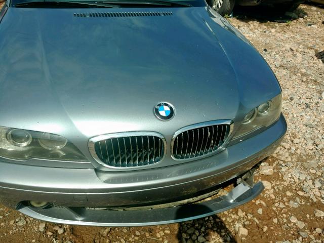 WBABD33415PL06133 - 2005 BMW 325 CI GRAY photo 9