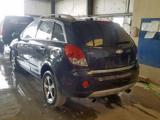 3GNAL3E51CS652714 - 2012 CHEVROLET CAPTIVA SP BLACK photo 3