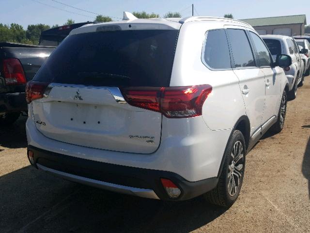 JA4AD3A37JZ004136 - 2018 MITSUBISHI OUTLANDER WHITE photo 4