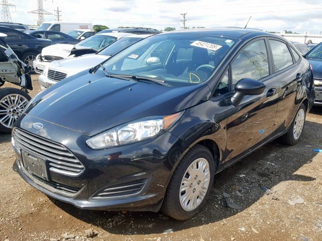 3FADP4AJXEM216251 - 2014 FORD FIESTA S BLACK photo 2