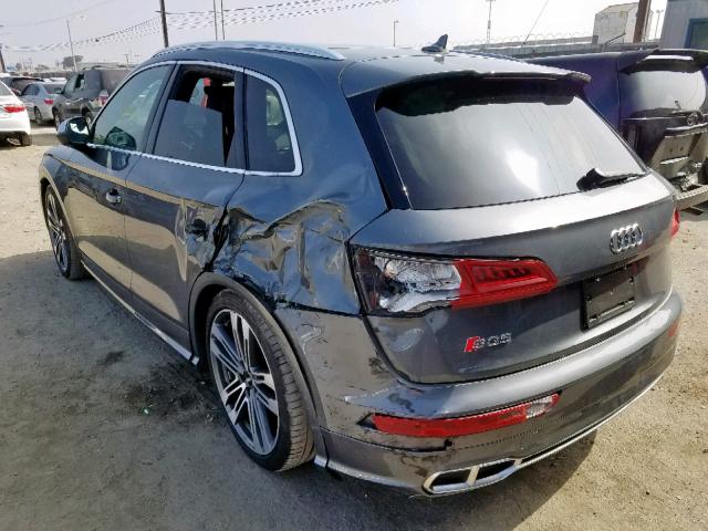 WA1C4AFY6J2076665 - 2018 AUDI SQ5 PRESTI GRAY photo 3