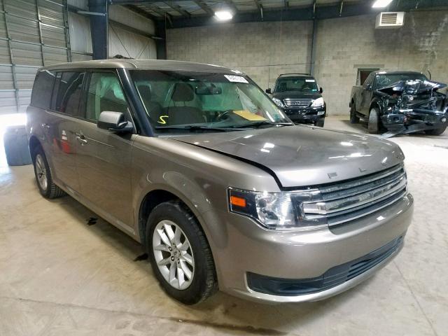 2FMGK5B85DBD27888 - 2013 FORD FLEX SE GRAY photo 1