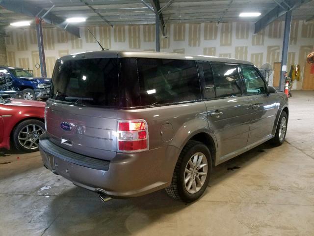 2FMGK5B85DBD27888 - 2013 FORD FLEX SE GRAY photo 4