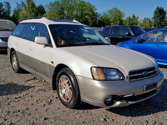 4S3BH806617639917 - 2001 SUBARU LEGACY OUT WHITE photo 1