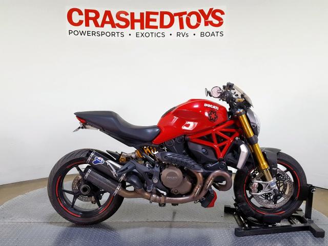 ZDM1RBSW3EB002655 - 2014 DUCATI MONSTER 12 RED photo 1