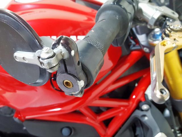 ZDM1RBSW3EB002655 - 2014 DUCATI MONSTER 12 RED photo 14