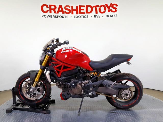 ZDM1RBSW3EB002655 - 2014 DUCATI MONSTER 12 RED photo 5