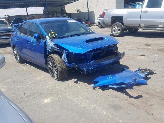 JF1VA2S68K9822677 - 2019 SUBARU WRX STI BLUE photo 1