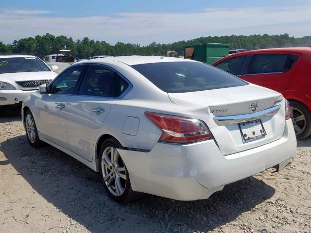 1N4BL3AP2DN498651 - 2013 NISSAN ALTIMA 3.5 WHITE photo 3