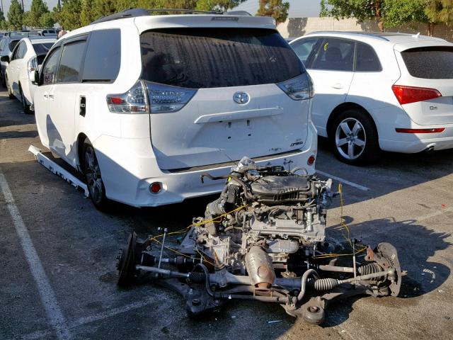 5TDXK3DC3FS554427 - 2015 TOYOTA SIENNA SPO WHITE photo 3