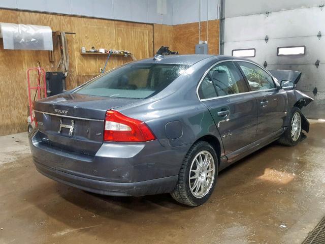 YV1AS982781050726 - 2008 VOLVO S80 3.2 GRAY photo 4