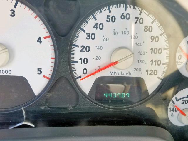 3D7KR28C26G202910 - 2006 DODGE RAM 2500 S ნაცრისფერი ფოტო 8