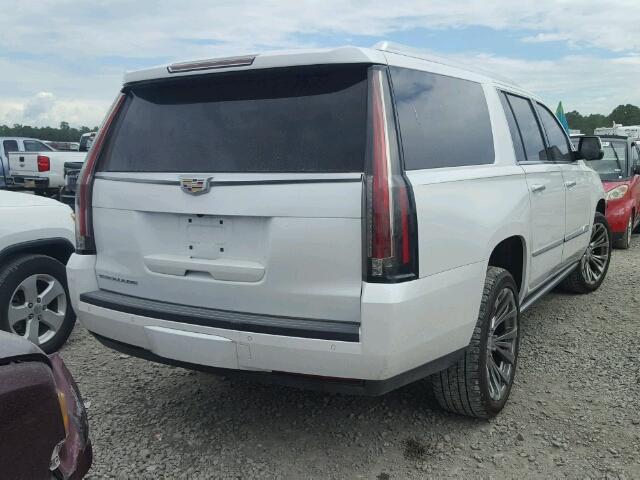 1GYS4JKJ3GR438469 - 2016 CADILLAC ESCALADE E WHITE photo 4