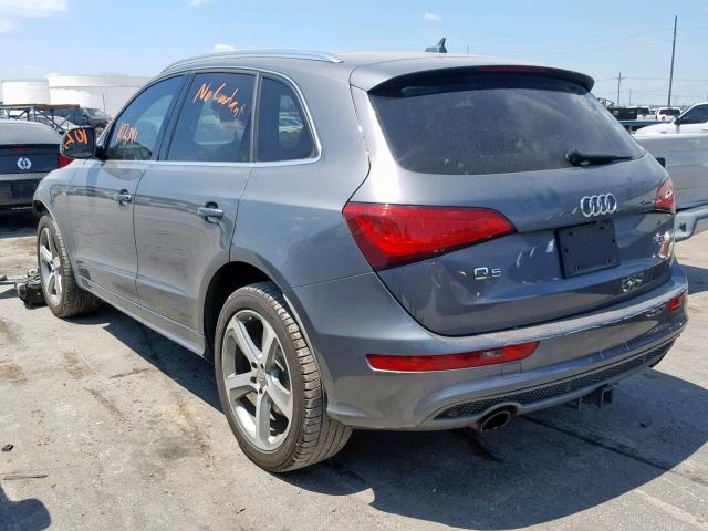 WA1WGAFP8DA042698 - 2013 AUDI Q5 PRESTIG GRAY photo 3