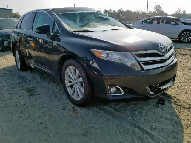 4T3ZA3BB6EU085904 - 2014 TOYOTA VENZA LE BLACK photo 1