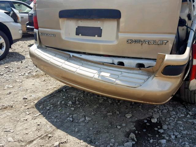 1GBDV13E85D145386 - 2005 CHEVROLET VENTURE IN GOLD photo 10