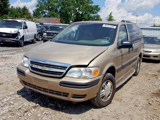 1GBDV13E85D145386 - 2005 CHEVROLET VENTURE IN GOLD photo 2