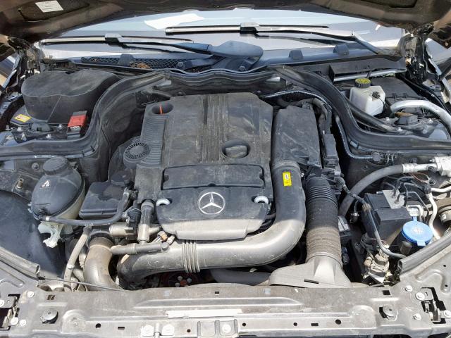 WDDGF4HB0EG252457 - 2014 MERCEDES-BENZ C 250 BLACK photo 7