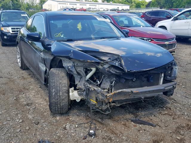 1HGCS12808A024273 - 2008 HONDA ACCORD EXL BLACK photo 1