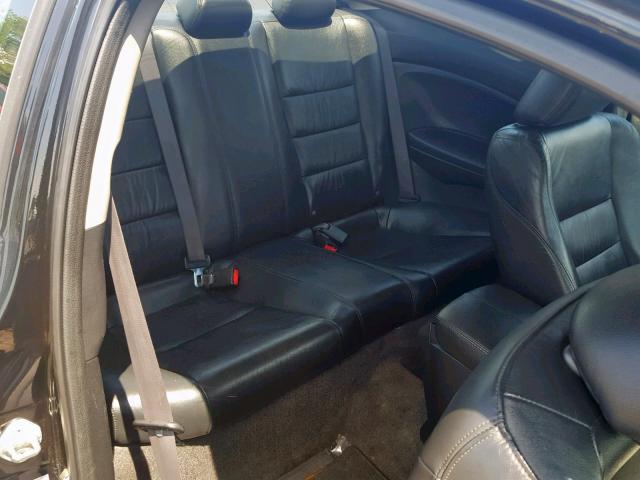 1HGCS12808A024273 - 2008 HONDA ACCORD EXL BLACK photo 6