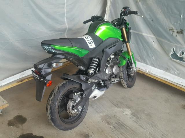 JKABRRJ14HDA05312 - 2017 KAWASAKI BR125 J GREEN photo 4