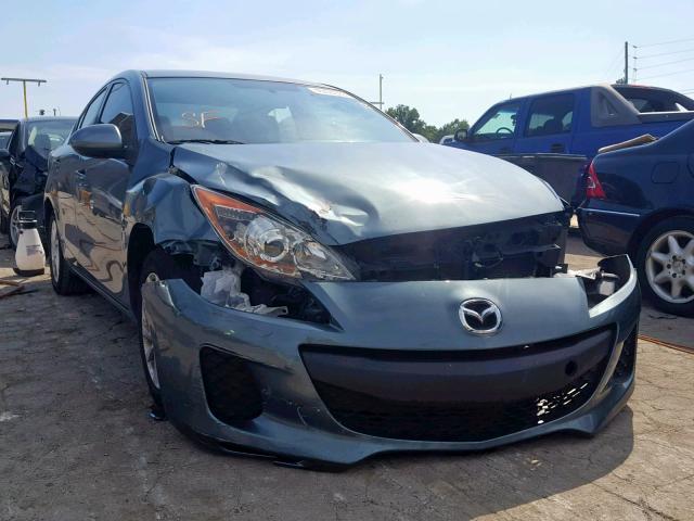 JM1BL1V74C1678826 - 2012 MAZDA 3 I BLUE photo 1