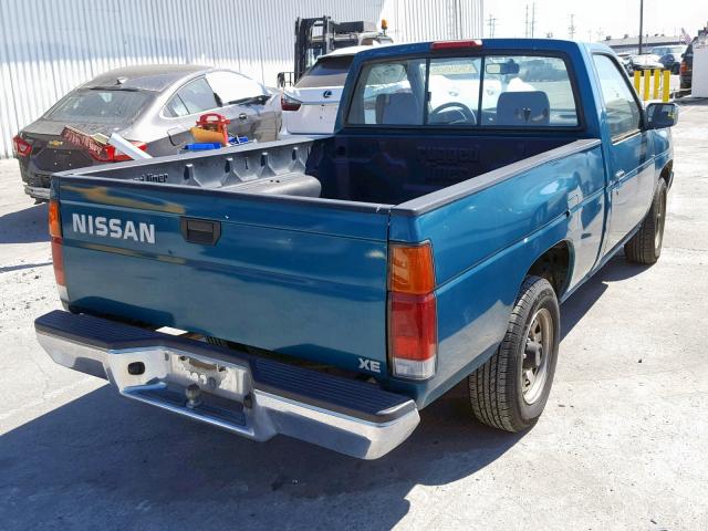 1N6SD11S0SC386114 - 1995 NISSAN TRUCK E/XE GREEN photo 4