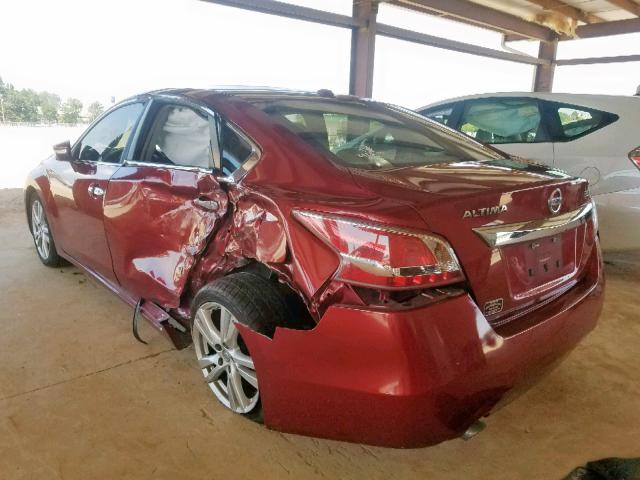 1N4BL3AP0DC168289 - 2013 NISSAN ALTIMA 3.5 MAROON photo 3