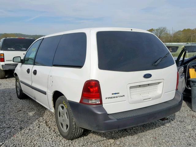 2FTZA54606BA09675 - 2006 FORD FREESTAR WHITE photo 3