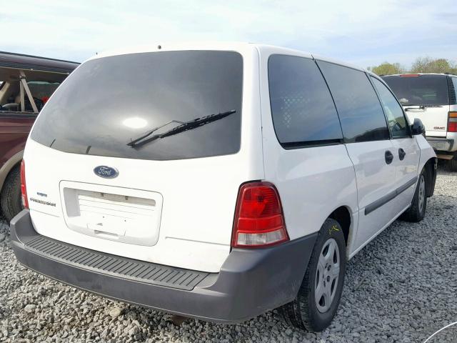 2FTZA54606BA09675 - 2006 FORD FREESTAR WHITE photo 4