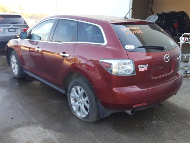 JM3ER293970118506 - 2007 MAZDA CX-7 MAROON photo 3