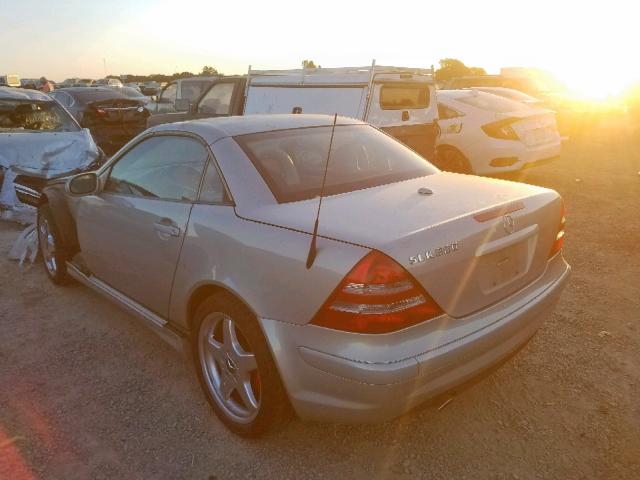 WDBKK65F83F292046 - 2003 MERCEDES-BENZ SLK 320 GOLD photo 3