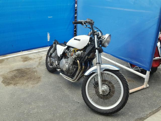 JKAKZEH14BA007162 - 1981 KAWASAKI KZ650 H WHITE photo 1