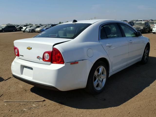 1G1ZB5E03CF361742 - 2012 CHEVROLET MALIBU LS WHITE photo 4