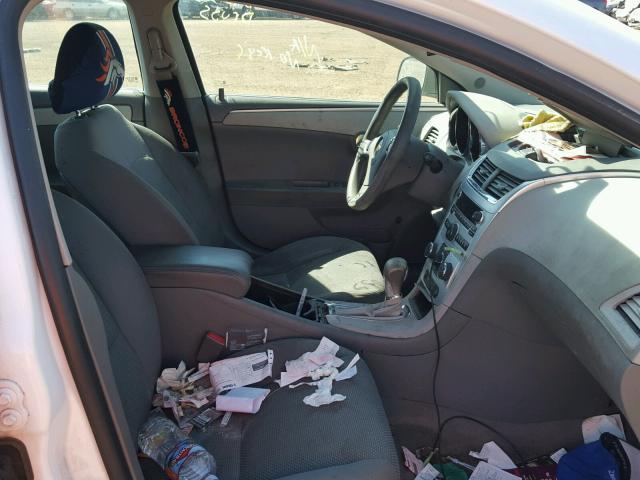 1G1ZB5E03CF361742 - 2012 CHEVROLET MALIBU LS WHITE photo 5
