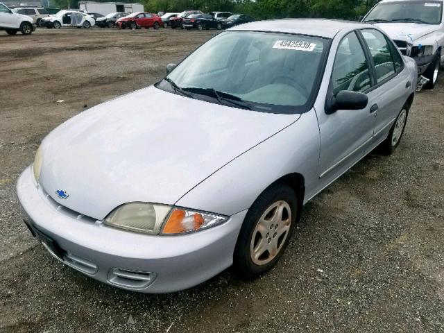 1G1JF52T7Y7120820 - 2000 CHEVROLET CAVALIER L SILVER photo 2