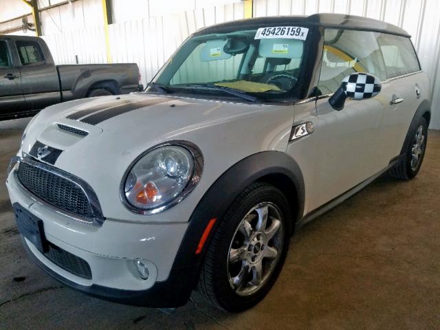 WMWMM33599TP93158 - 2009 MINI COOPER S C WHITE photo 2